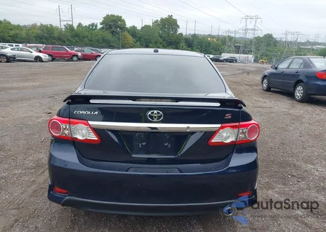 2013 Toyota Corolla S from USA, damaged, VIN 2T1BU4EE8DC003765